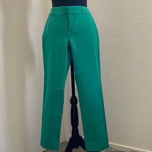 Banana Republic Vibrant Green Trousers